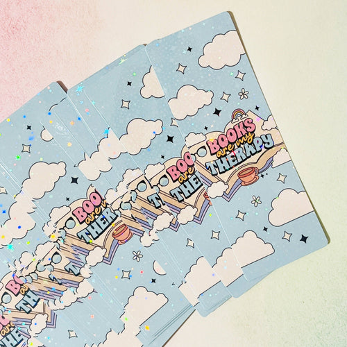 Bookmark Books Are My Therapy